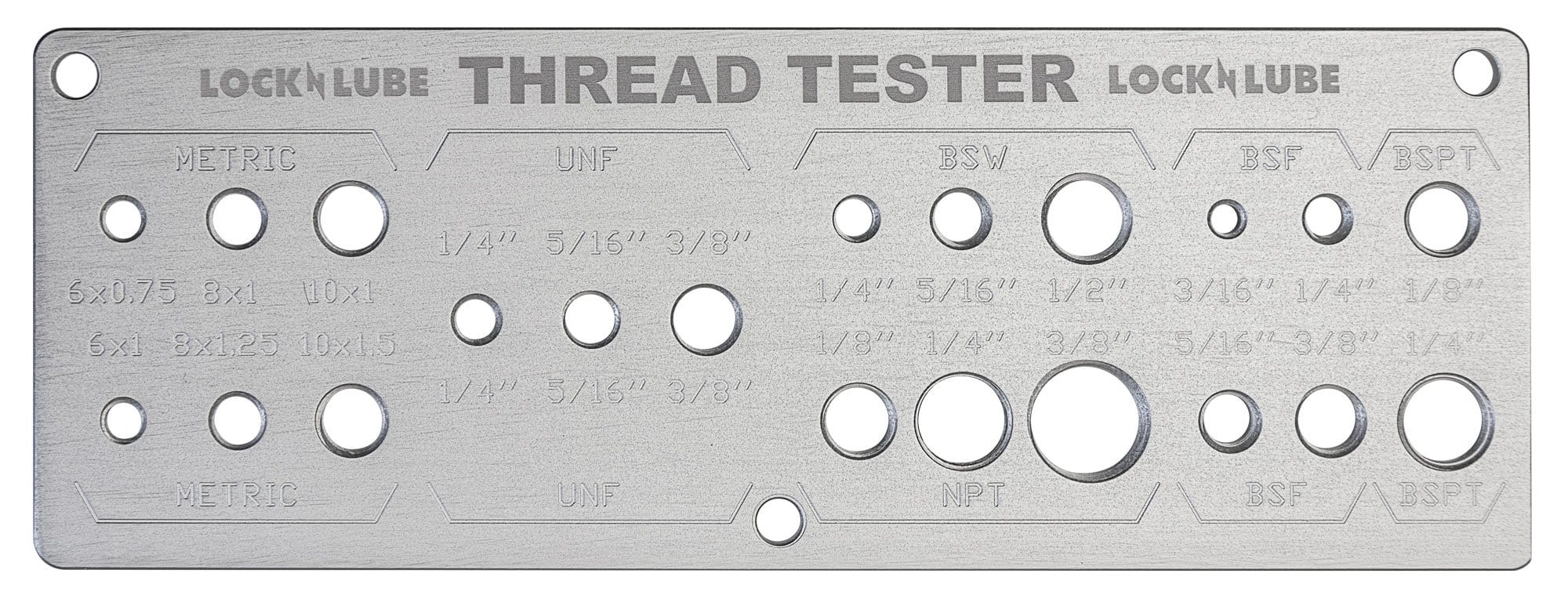 Grease Fitting Thread Tester – LockNLube