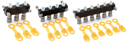 Introducing our innovative Grease Fitting Relocation Manifold Kits!