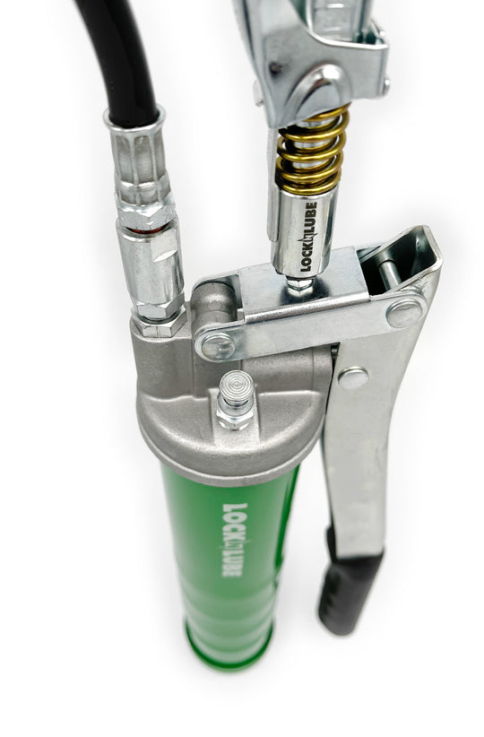 EASILY STORE AND CARRY YOUR GREASE GUN WITH LOOP & LOCK