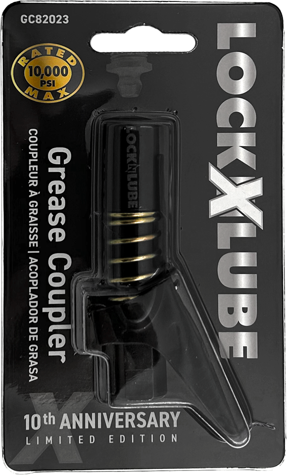 10th Anniversary LockNLube® Grease Gun Coupler