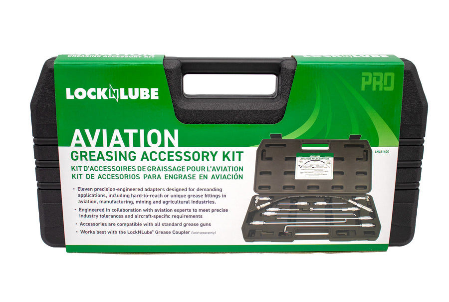 LockNLube Aviation Greasing Accessory Kit