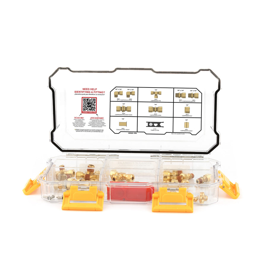 HOSEBOX D.O.T. Brass Push-In Fittings Kit