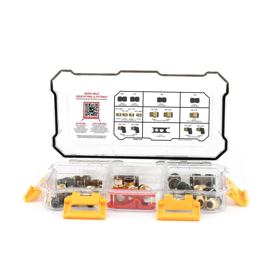 HOSEBOX D.O.T. Composite Push-In Fittings Kit