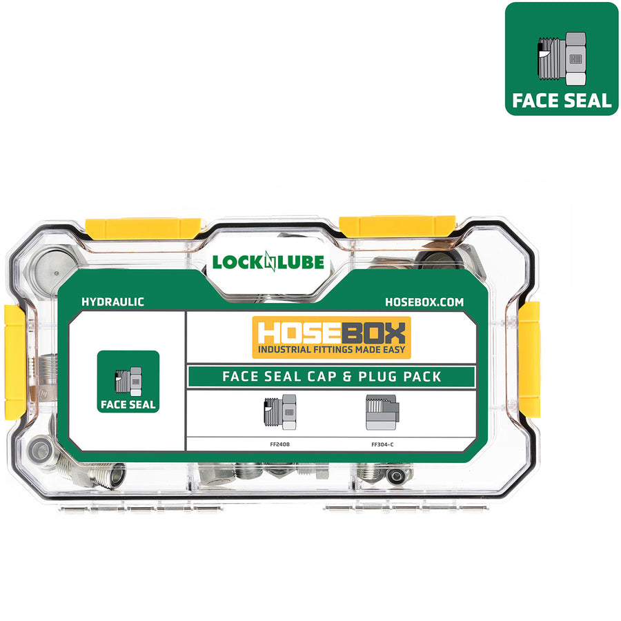 HOSEBOX Fitting Pack for FACE SEAL (ORFS) Caps and Plugs