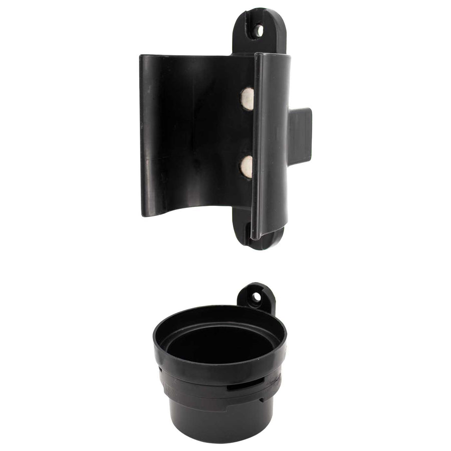 Magnetic Grease Gun Holder + Drip Cup