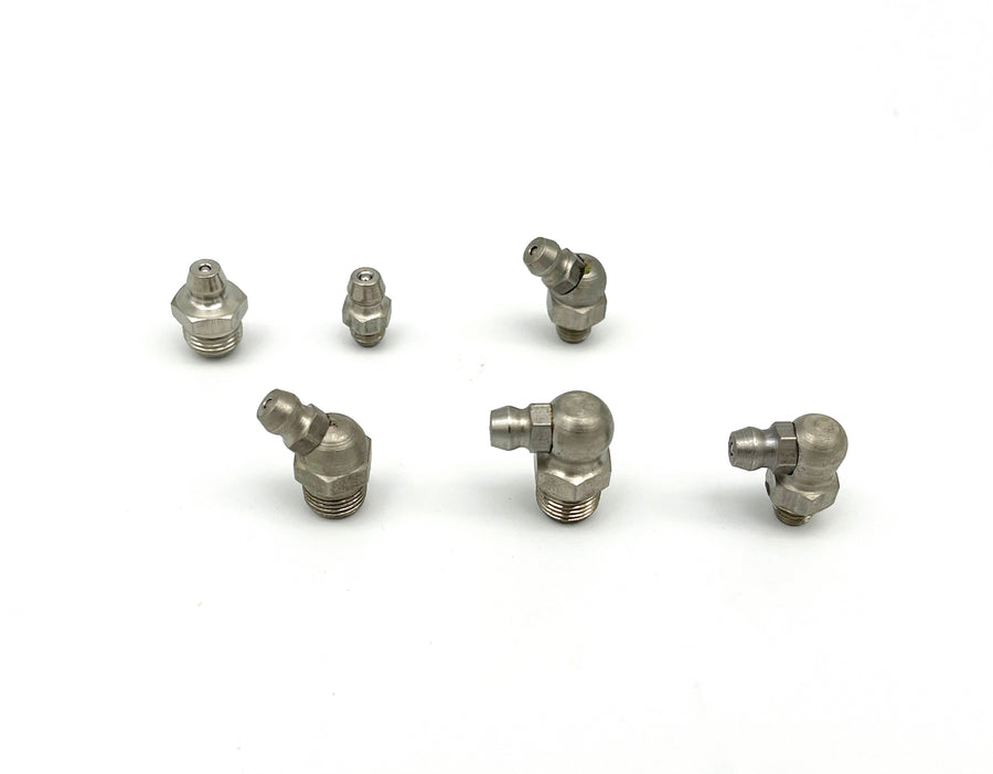 LockNLube Stainless Steel Grease Fittings Set - SAE
