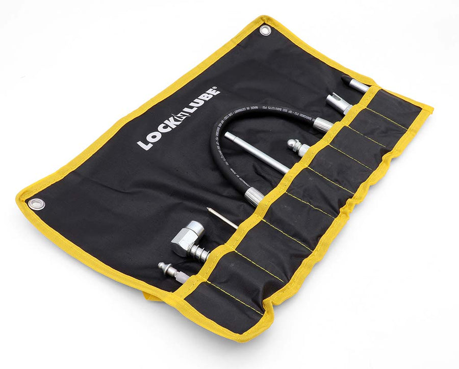 8-Piece Quick Connect Greasing Accessory Kit