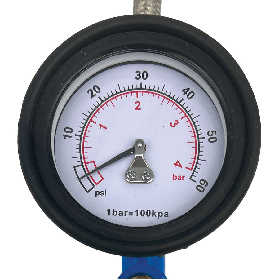 Analog Tire Inflator/Deflator Gauge - Includes the LockNFlate® Air Chuck