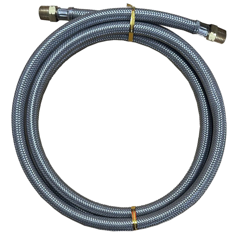 Stainless Steel Braided Air Hose, 3 ft.