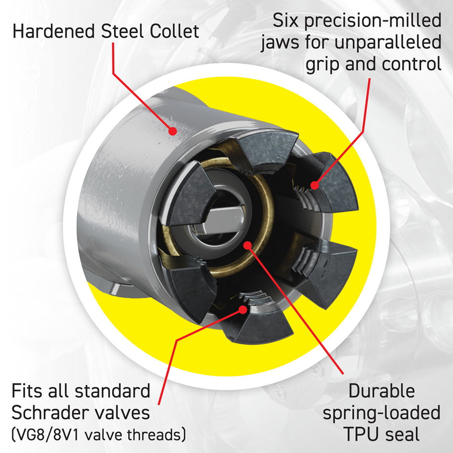 thumbnail image 2 of LockNFlate Tire Inflator/Deflator With Digital Gauge – Includes LockNFlate® Air Chuck (LNL65301-KIT) 2 of 6