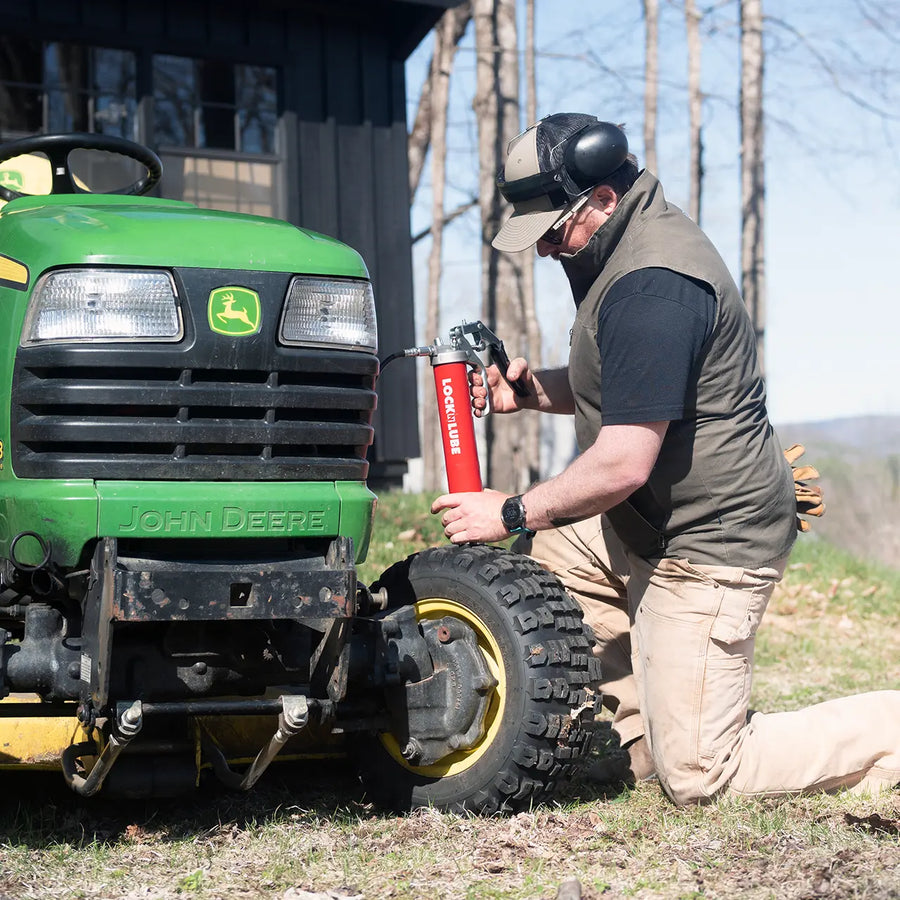 LockNLube Heavy-Duty Pistol Grip Grease Gun