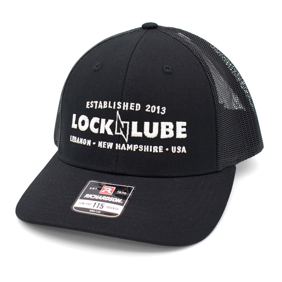 LockNLube Low Pro Trucker Cap "Established in 2013"
