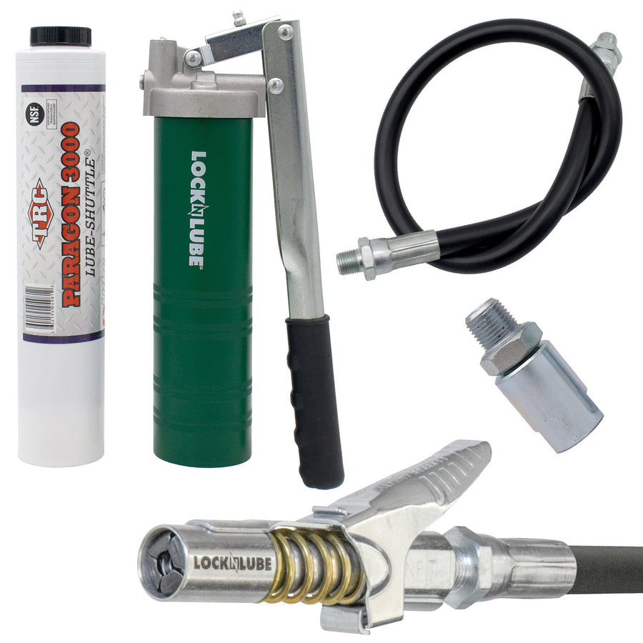 Spin-On Lever Grease Gun Kit