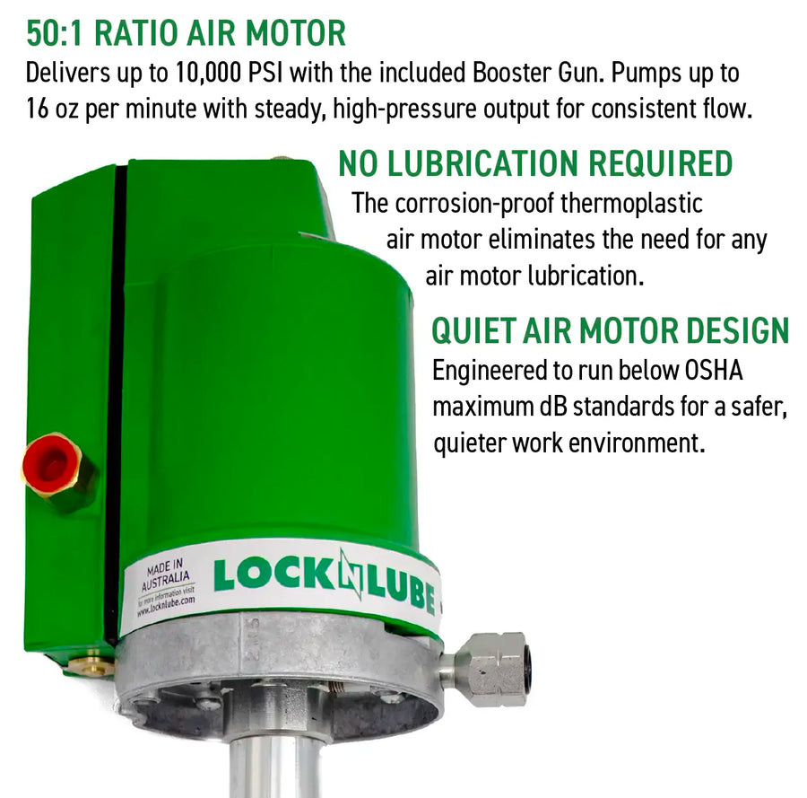 LockNLube X2 Grease Pump Kit (5gal/35lb/16kg)