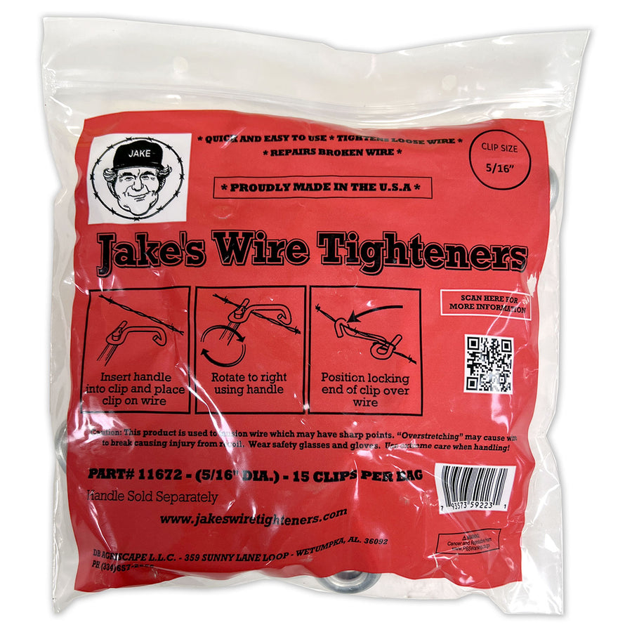 Jake's Heavy Duty Wire Tighteners (5/16" Diameter Wire)