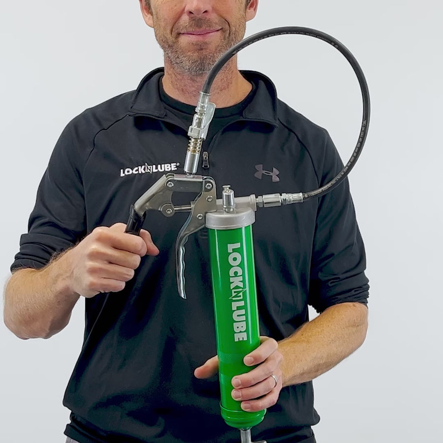 LockNLube Heavy Duty Pistol Grip Grease Gun