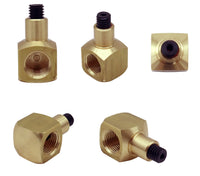 M8 (m) to 1/8 (f) Brass Adapter Straight – LockNLube
