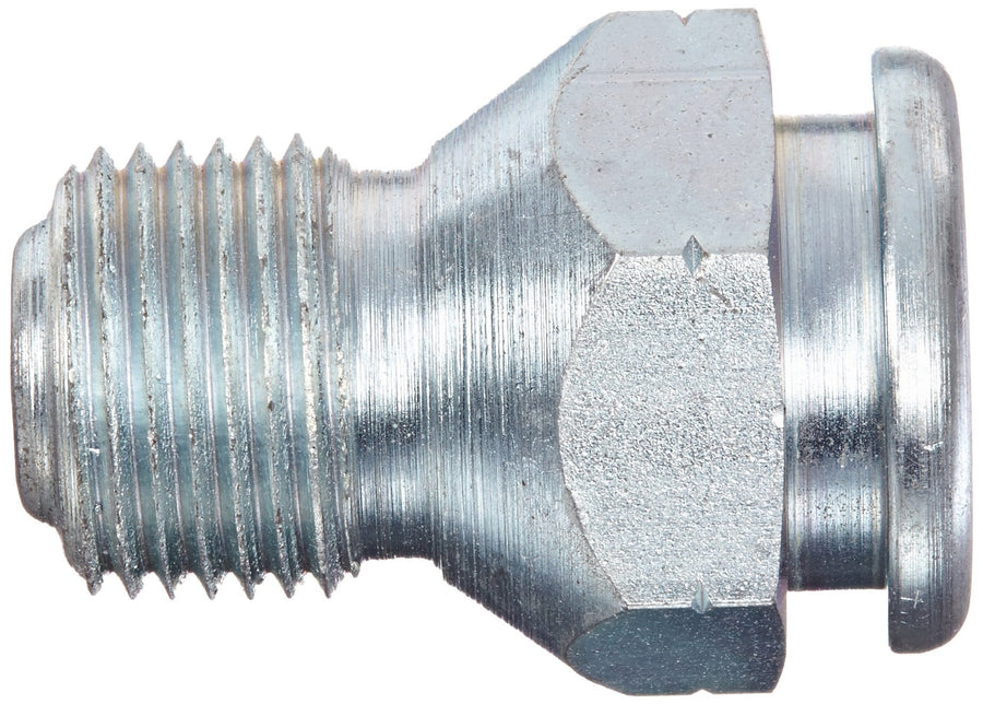 1822-A1 Giant Button Head Fitting, 1-5/16" OAL, 7/8" Hex, 3/8" Male NPTF