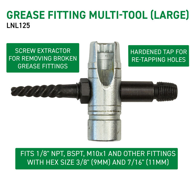 Grease Fitting Multi-Tool (Large)