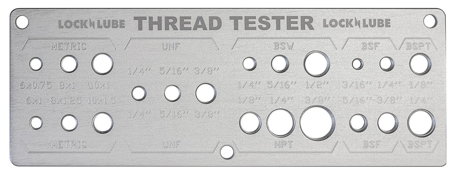 Grease Fitting Thread Tester